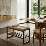 Solid Wood Shoe Bench | OROA