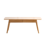 Modern European furniture - Natural Oak Wood Coffee Table - www.oroa.com