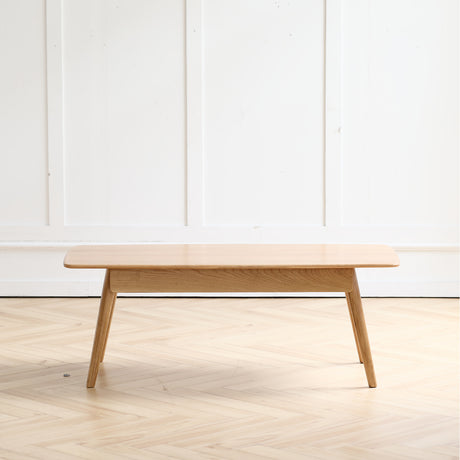 Modern European furniture - Natural Oak Wood Coffee Table - www.oroa.com