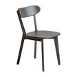 Modern European furniture - Black Oak Dining Chair - www.oroa.com