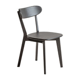 Modern European furniture - Black Oak Dining Chair - www.oroa.com
