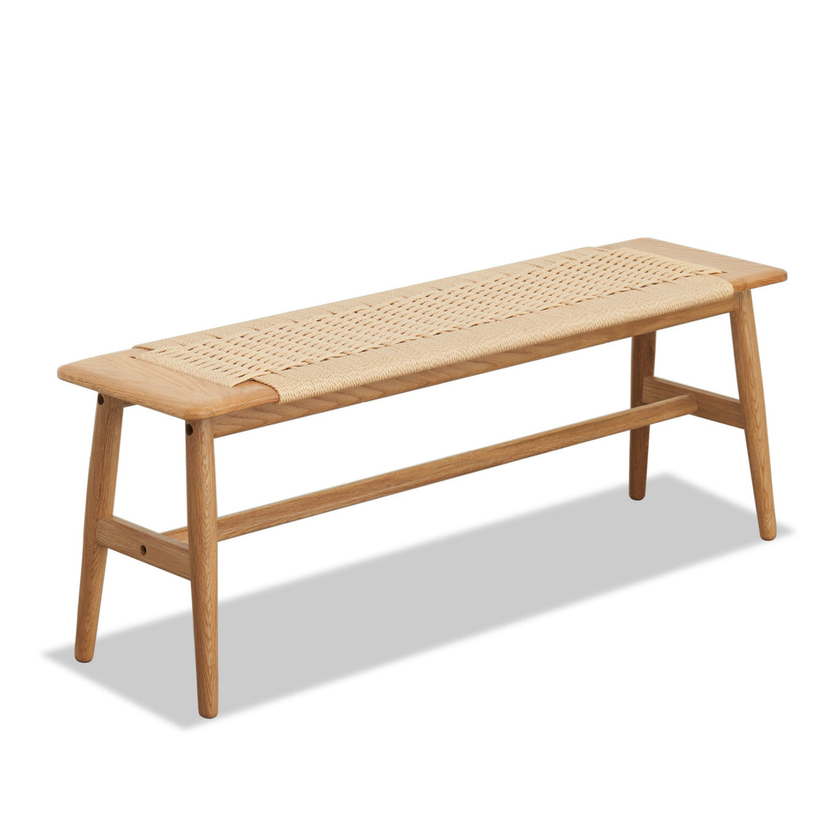 Natural Oak Wood Bench | OROA