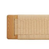 Natural Oak Wood Bench | OROA