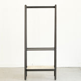 Black Oak Wood Cloth Hanger Rack | OROA