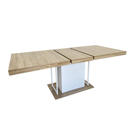 Modern European furniture - Modern Extendable Wood Dining Table - www.oroa.com