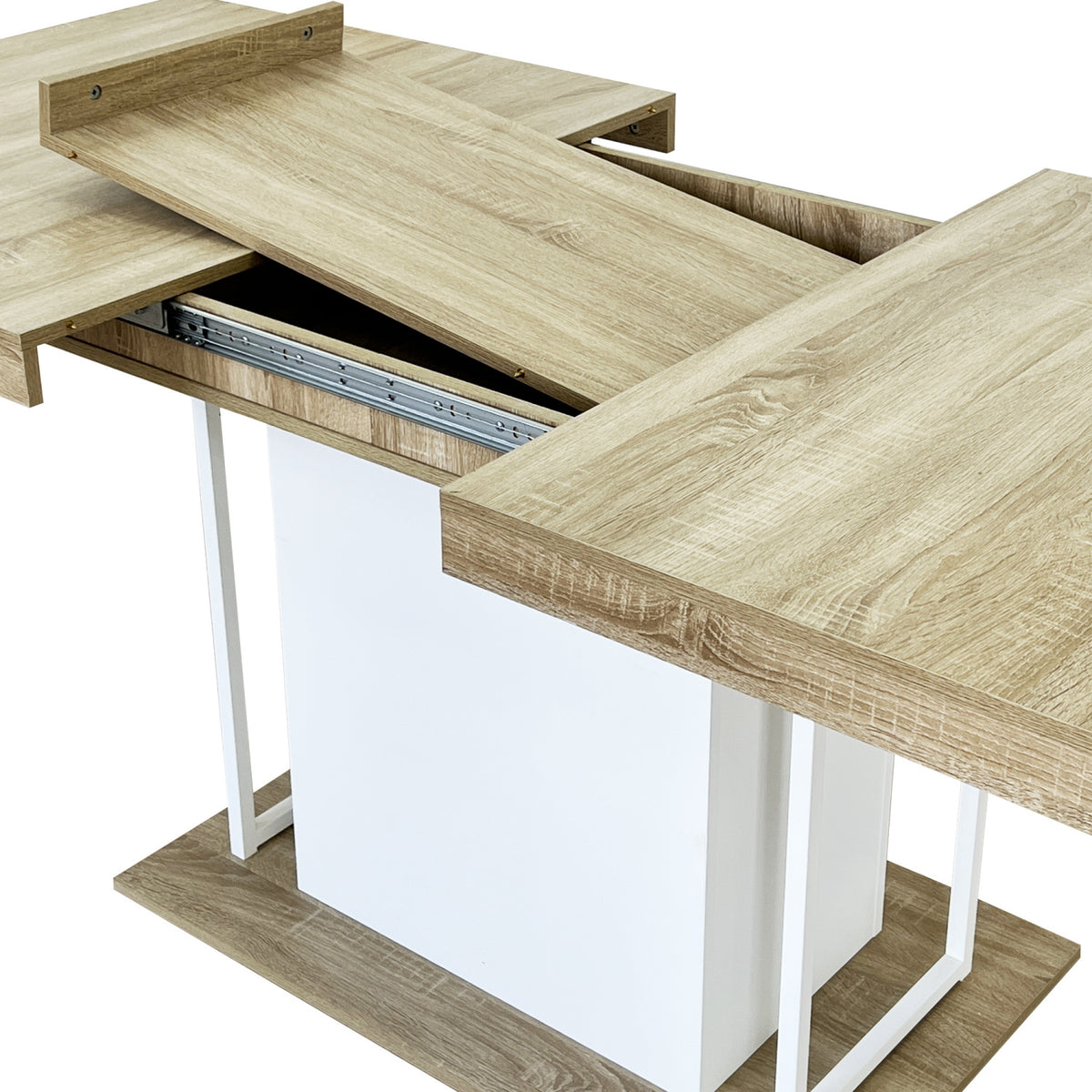 Modern European furniture - Modern Extendable Wood Dining Table - www.oroa.com