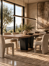 Extendable Rectangular Dining Room Table | OROA