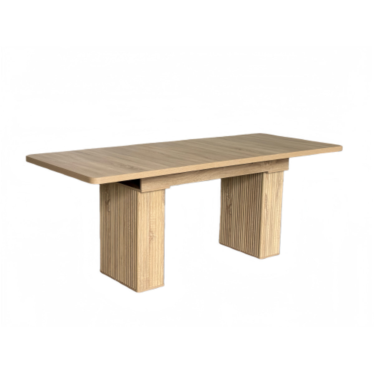 Modern Oak Extendable Dining Table | OROA