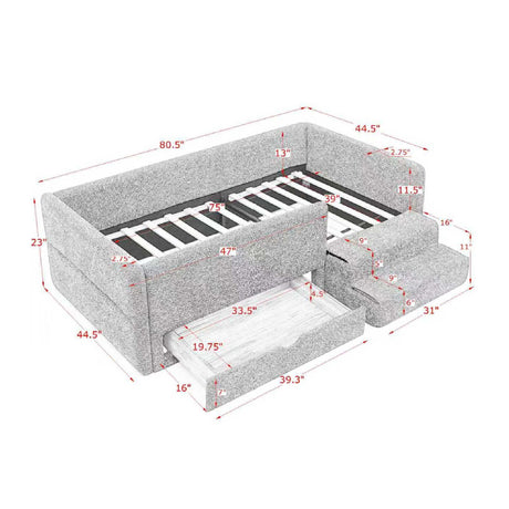 Twin Size Safe Cozy Kids Bed | OROA Kids