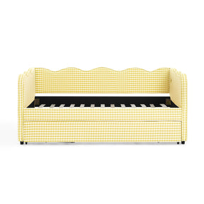 Modern European furniture - Yellow Twin Size Sofa Bed - www.oroa.com