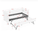 Yellow Twin Size Sofa Bed | OROA