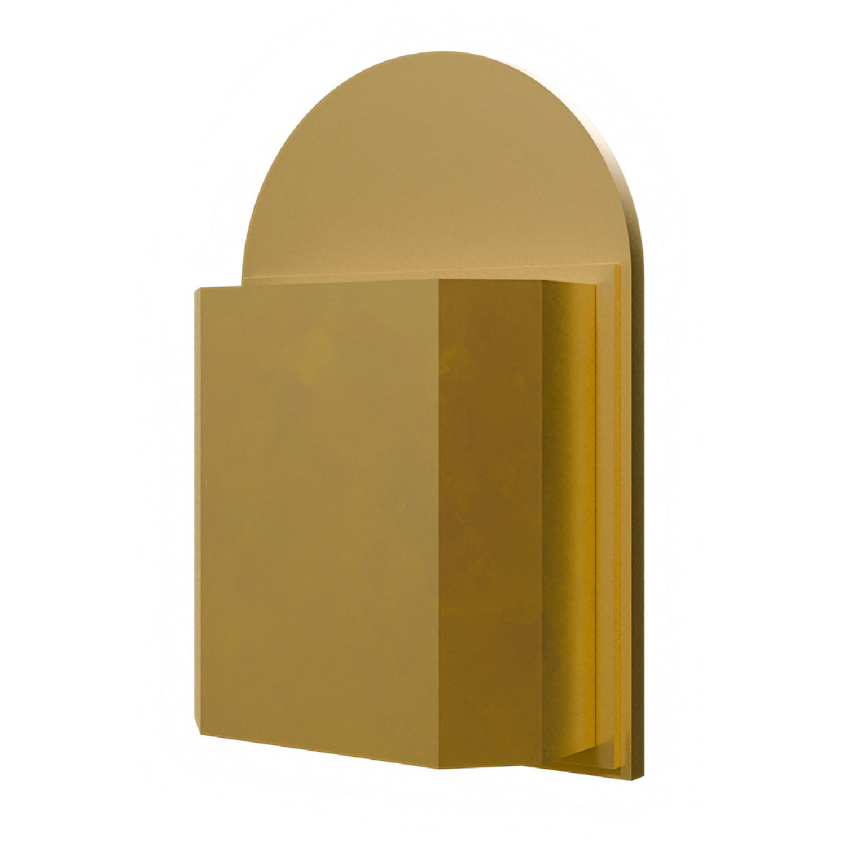 Metal Corner Medicine Cabinet with Arched Mirror | OROA