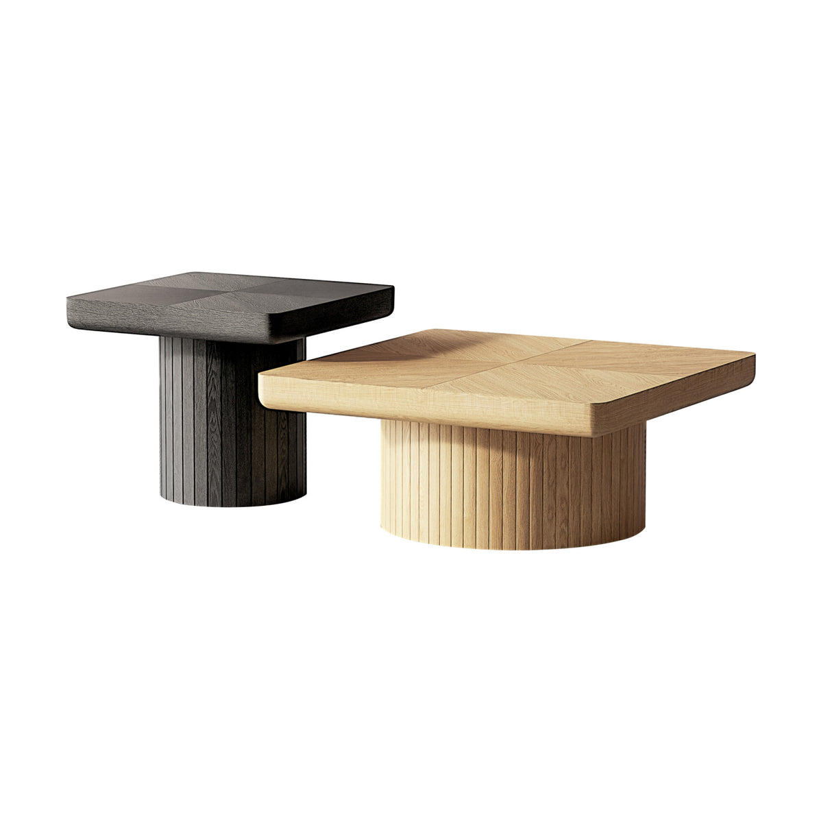 Modern Wood Nesting Coffee Tables | OROA