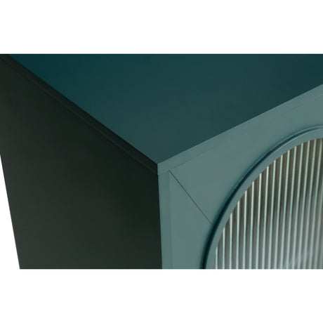 Glass Door Wooden Sideboard | OROA