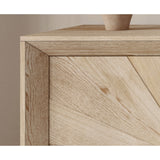 Rustic Farmhouse Credenza TV Stand Antique Natural | OROA