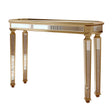 Modern European furniture - Gold Mirror Console Table - www.oroa.com