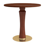 Walnut Round Dining Table | OROA