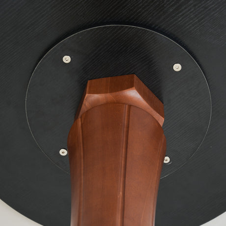 Walnut Round Dining Table | OROA