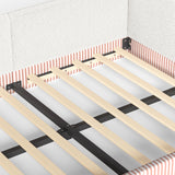 Upholstered Teddy Fleece Floor Bed Frame | OROA Kids