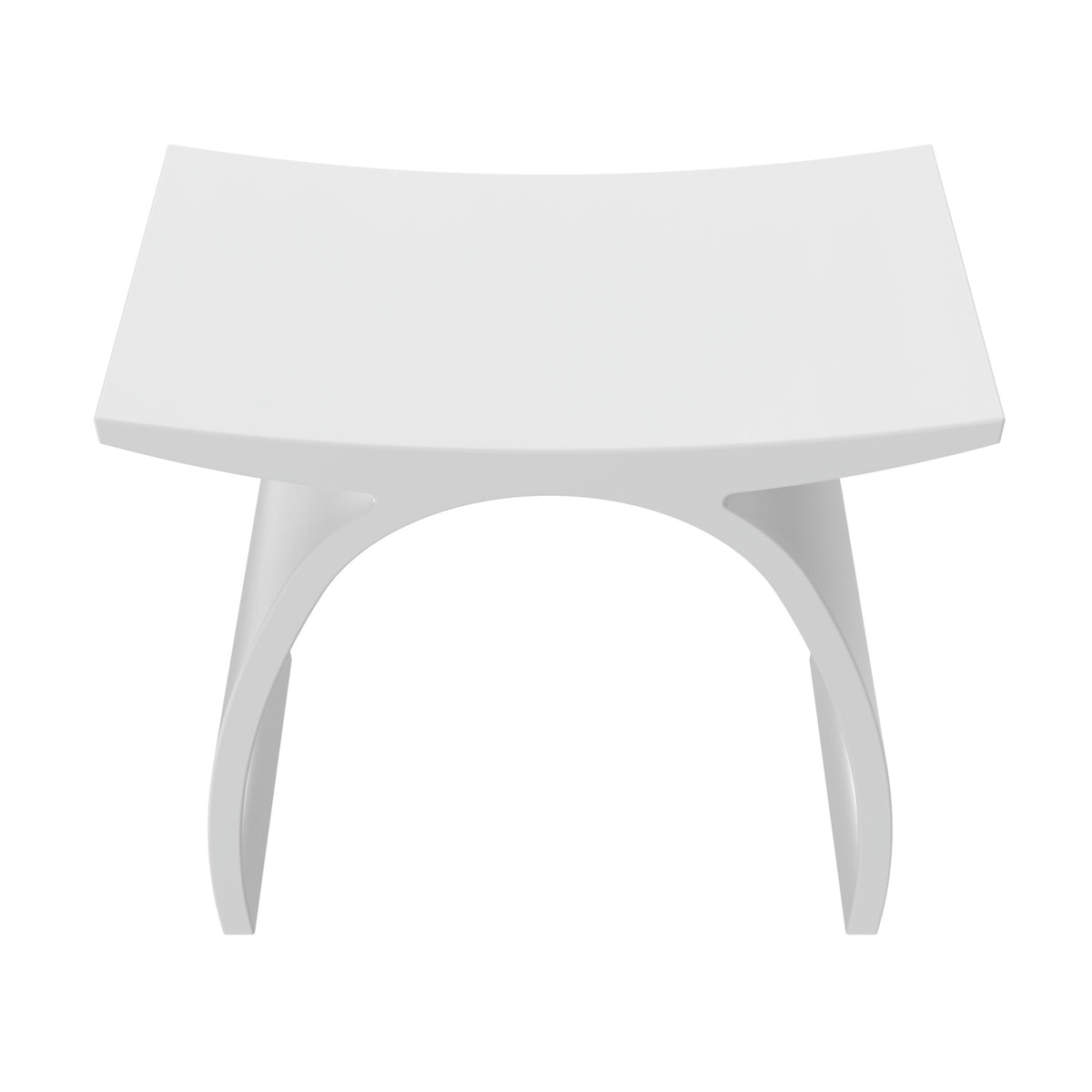 White Arched Bathroom Stool | OROA