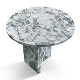 Blue Gray Natural Marble Coffee Table | OROA