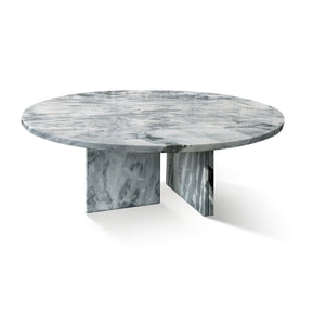 Blue Gray Natural Marble Coffee Table - OROA - view 1