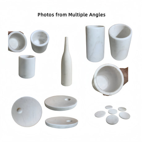 White Marble Dining Room Accessories Set (10) | OROA