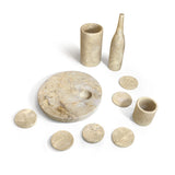 Luxury Natural Marble Dining Room Accessories Set (10) | OROA