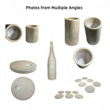 Luxury Natural Marble Dining Room Accessories Set (10) | OROA