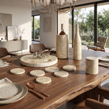 Luxury Natural Marble Dining Room Accessories Set (10) | OROA