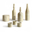Modern European furniture - Gold Beige Marble Decorative Accessories S/7 - www.oroa.com