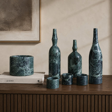 Green Natural Marble Decorative Objects (7) | OROA