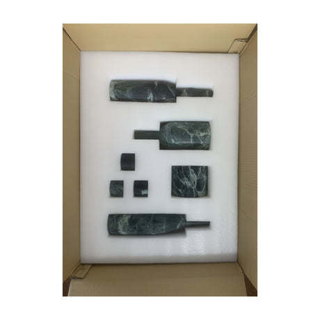Green Natural Marble Decorative Objects (7) | OROA