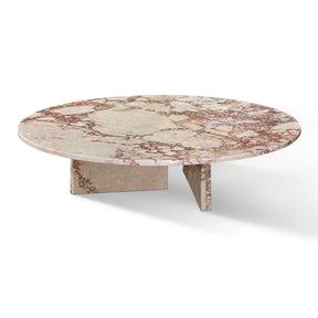 Modern European furniture - Diamond Pink Marble Coffee Table  - www.oroa.com