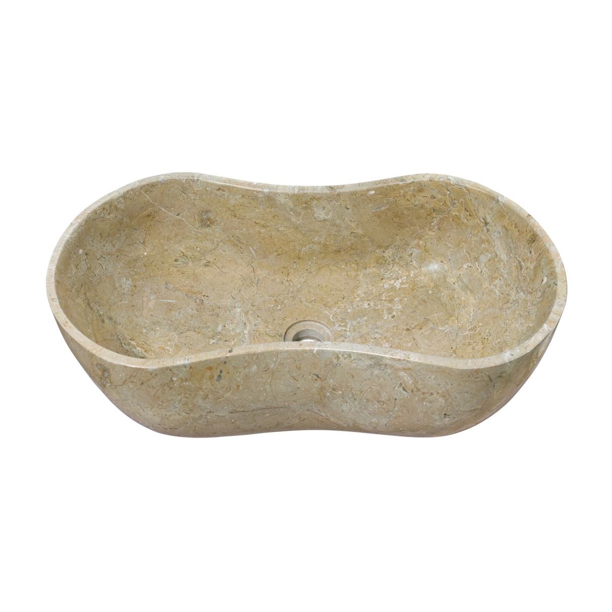 Natural Marble Bathroom Vessel Sink | OROA