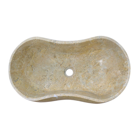 Natural Marble Bathroom Vessel Sink | OROA