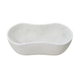 White Marble Bathroom Vessel Sink | OROA
