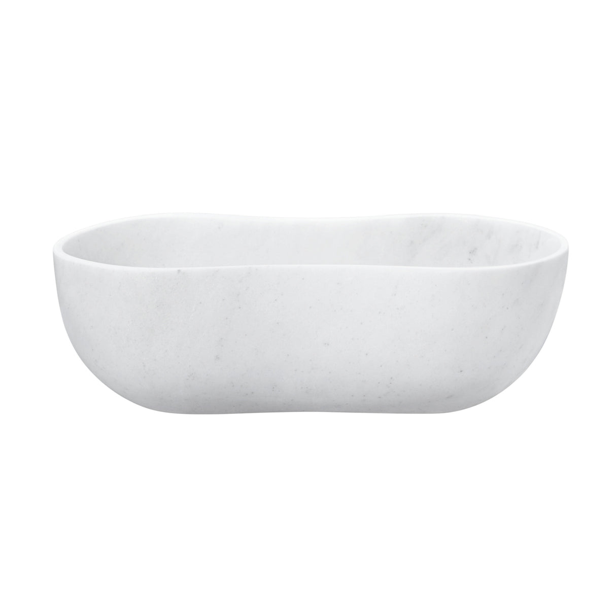 White Marble Bathroom Vessel Sink | OROA