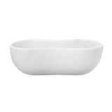 White Marble Bathroom Vessel Sink | OROA