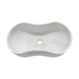 White Marble Bathroom Vessel Sink | OROA