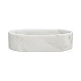 White Natural Marble Vessel Sink | OROA