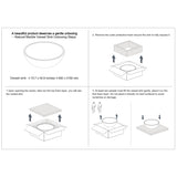 White Natural Marble Bathroom Vessel Sink | OROA