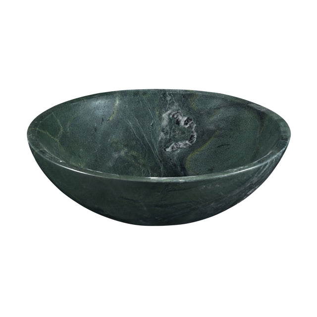 Modern European furniture - 16" Green Marble Vessel Sink - www.oroa.com