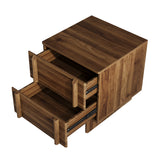 Minimalist Walnut Nightstand | OROA