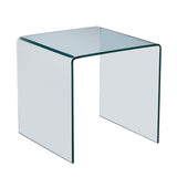 Tempered Glass Side Table | OROA