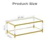 Modern European furniture - Modern Acrylic Leg Coffee Table - www.oroa.com