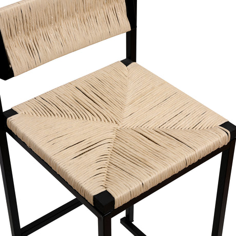 Creamy White Woven Bar Stools (2) | OROA