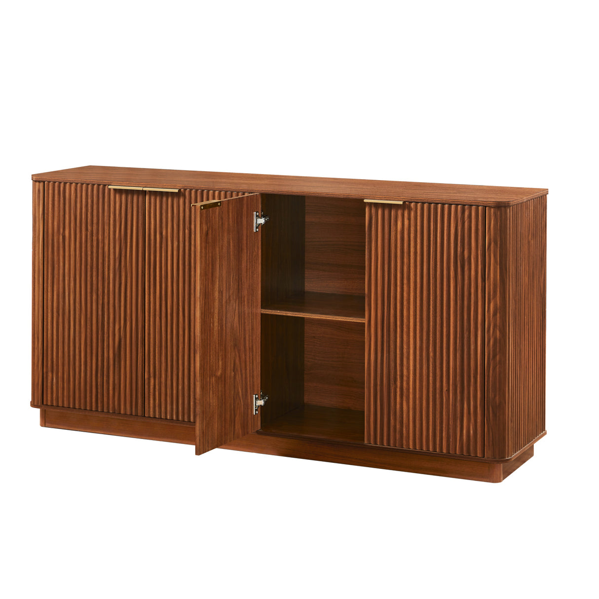 Walnut Curved Wave Sideboard | OROA
