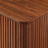 Walnut Curved Wave Sideboard | OROA