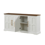 Farmhouse Sideboard Buffet Storage white Cabinet | OROA